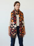Bufanda Guepardo Animal Print Camel