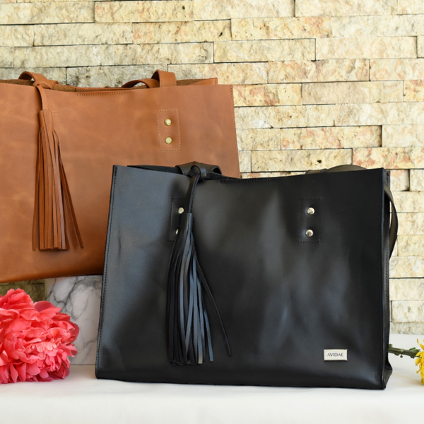 Cartera de Cuero Cala Negra