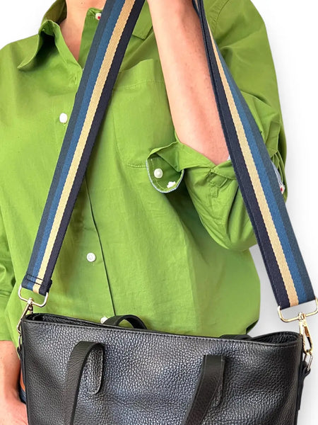 Strap 4 Rayas Azul Beige