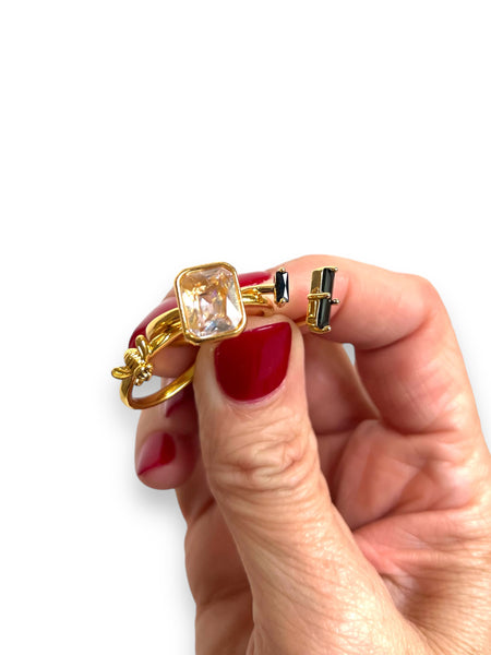 Anillo Abeja Baño de Oro