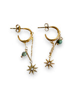 Aros Argolla Universo Baño de Oro