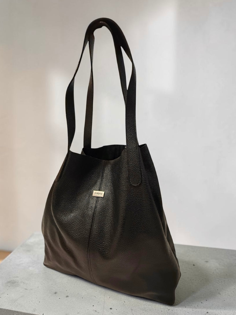 Cartera de Cuero Terra Negra Grano