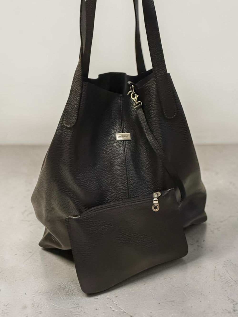 Cartera de Cuero Terra Negra Grano