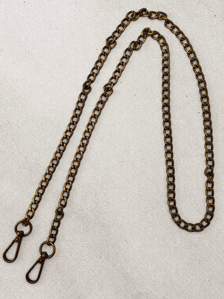 Cadena Metal Oro Viejo 120 cms.