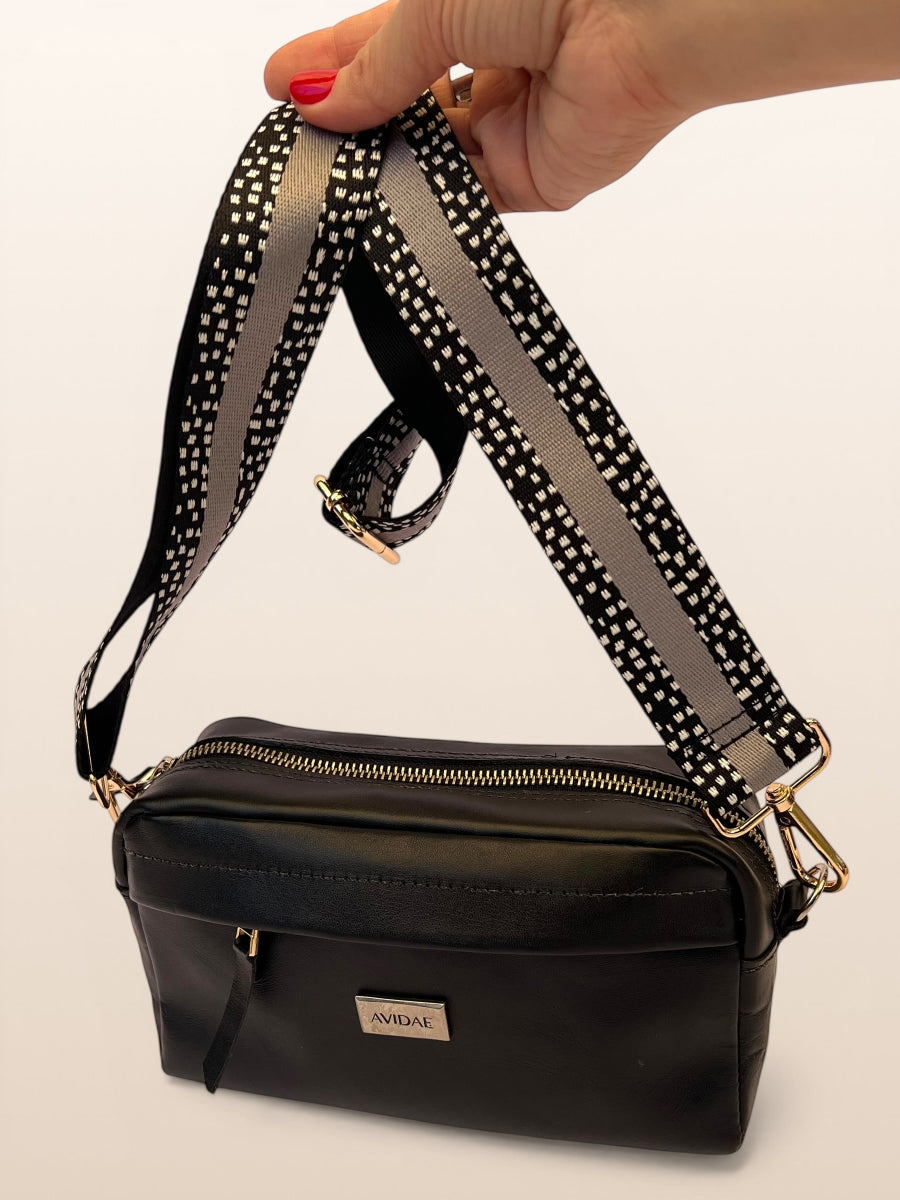 Strap Dots Negro Gris