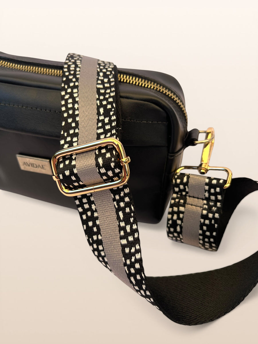 Strap Dots Negro Gris