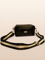 Strap Rayas Negro Plata